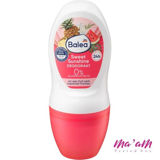 دئودورانت رولی ضد تعریق باله آ مدل آفتاب شیرین Balea deodorant sweet sunshine