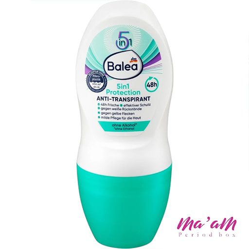 مام رول ضد تعریق 5 در 1 بانوان باله آ Balea 5in1 Protection