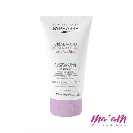 کرم دست ضد پیری بایفاس BYPHASSE Repair Q10 Anti-Aging Hand Cream