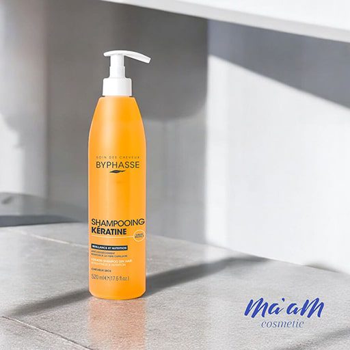 شامپو کراتینه مو بایفاس Byphasse Sublim Protect Shampoo Keratin 520ml