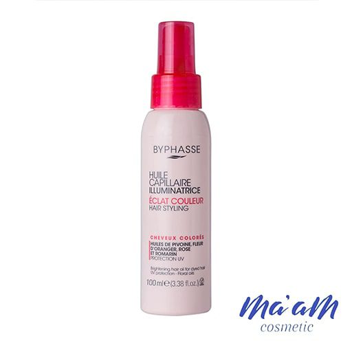 روغن محافظ رنگ مو بایفاس Byphasse Styling Color Protect Oil 100ml