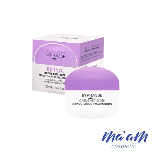 کرم ضد چروک رتینول بایفاس Byphasse retinol cream anti-rides