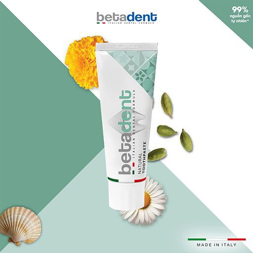 خمیر دندان گیاهی بتادنت مدل نچرال Betadent Natural