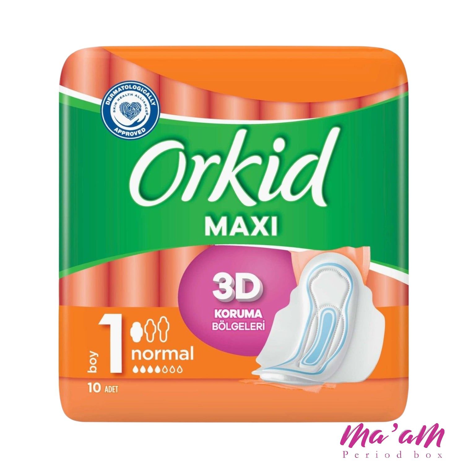 نوار بهداشتی Orkid Maxi سایز 1