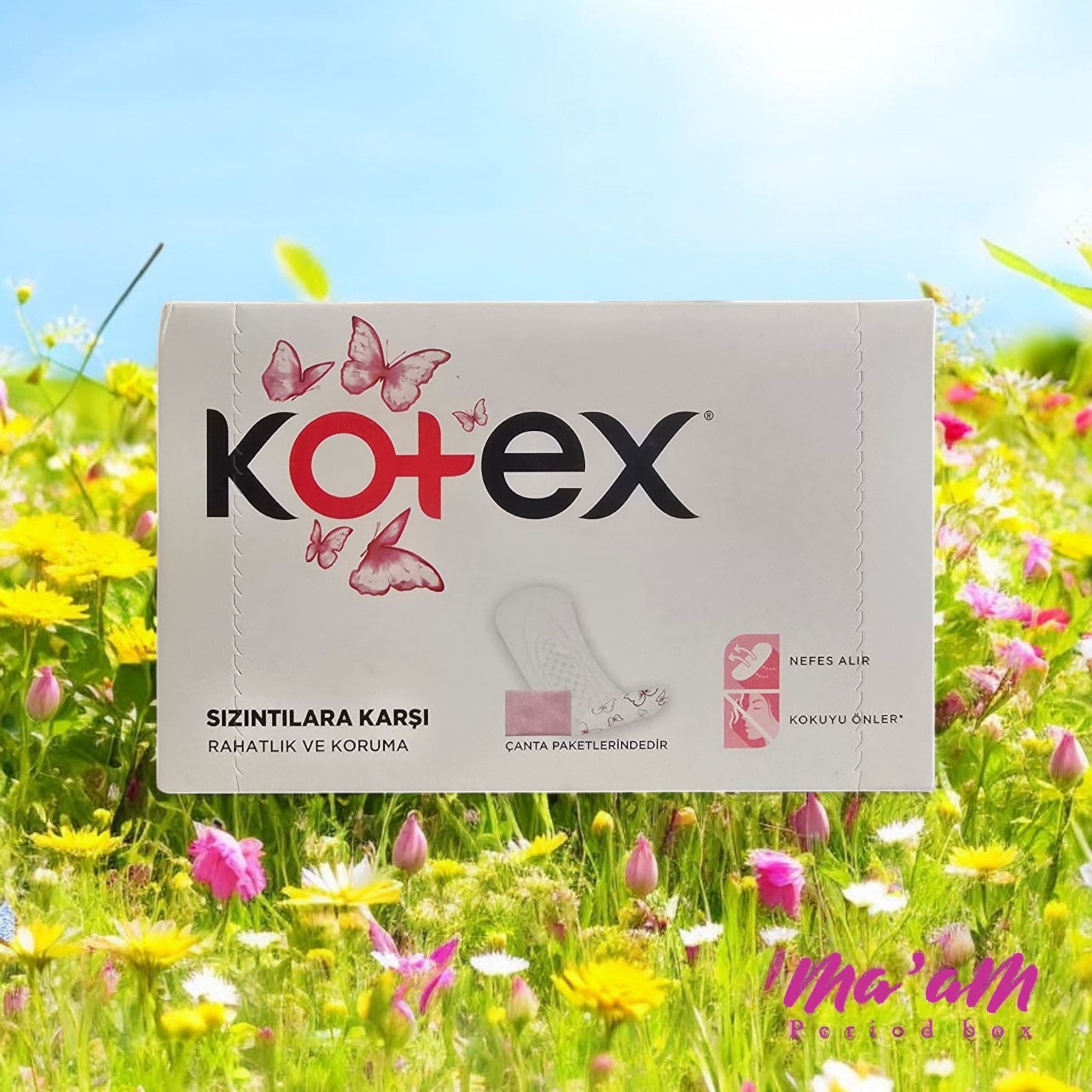 خرید پد روزانه کوتکس نرمال معطر Kotex Normal Günlük Ped Parfümlü با بسته‌بندی تکی