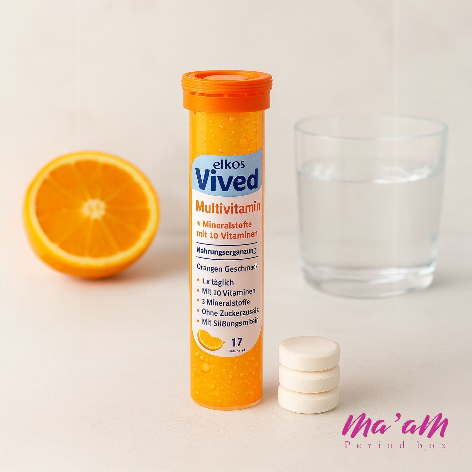 قص جوشان مولتی ویتامین