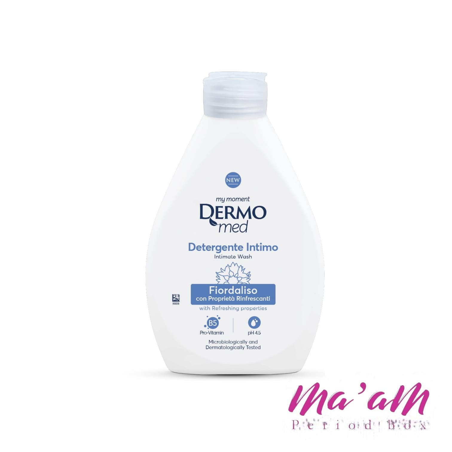 شوینده بانوان درمومد با عصاره گل گندم Dermomed Cornflower Intimate Wash